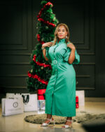 Green shirt dress - Image 4