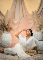 Cream dress - Image 2